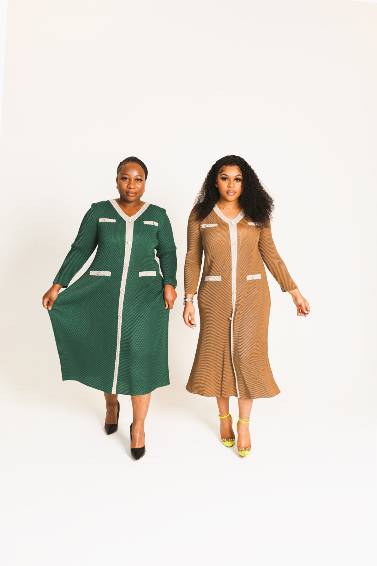 Two-Piece Knitted Winter Wear for Women
